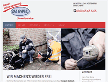 Tablet Screenshot of blome-rr.de